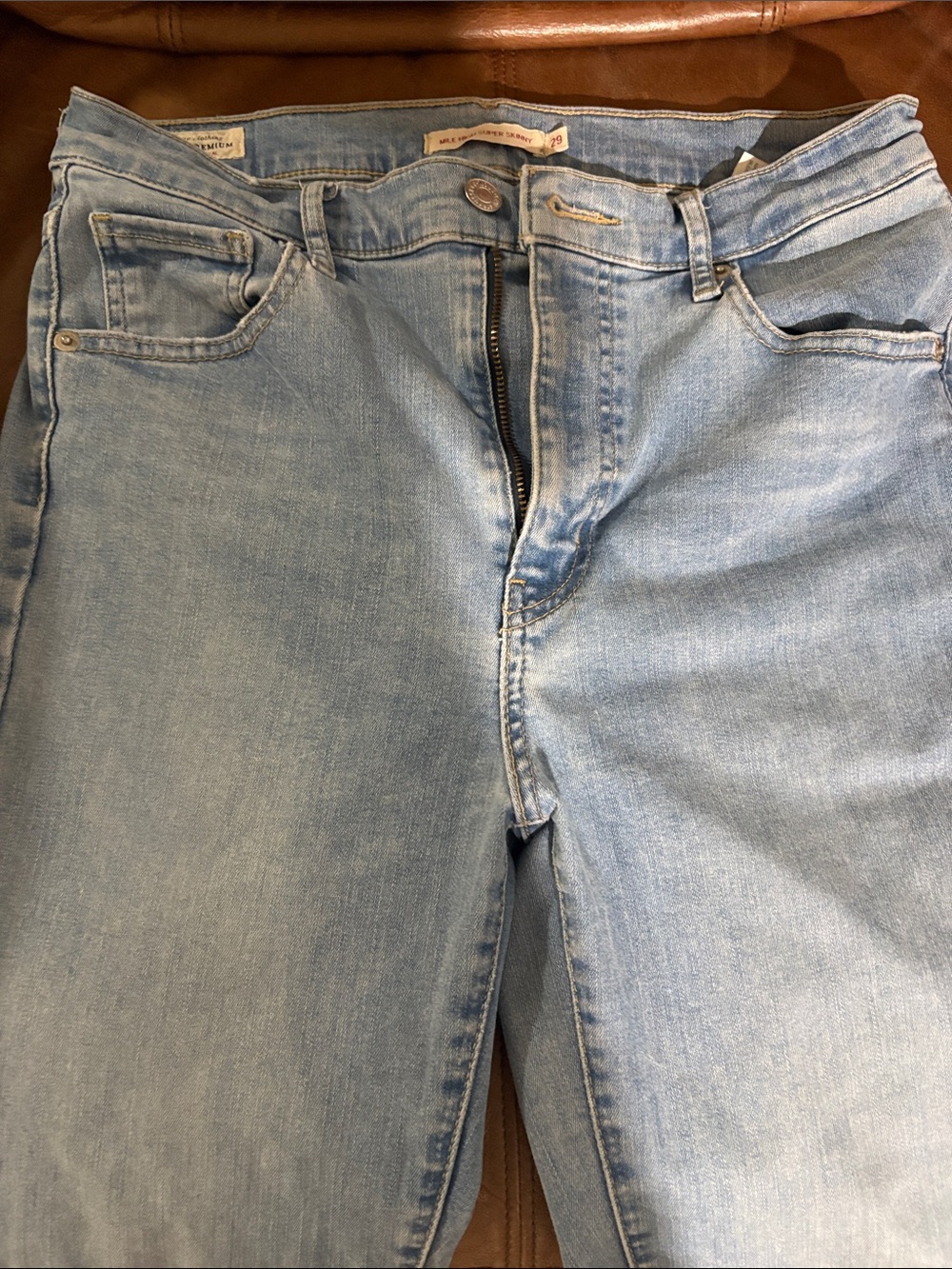 Levi's Women's Light Blue Skinny Jeans